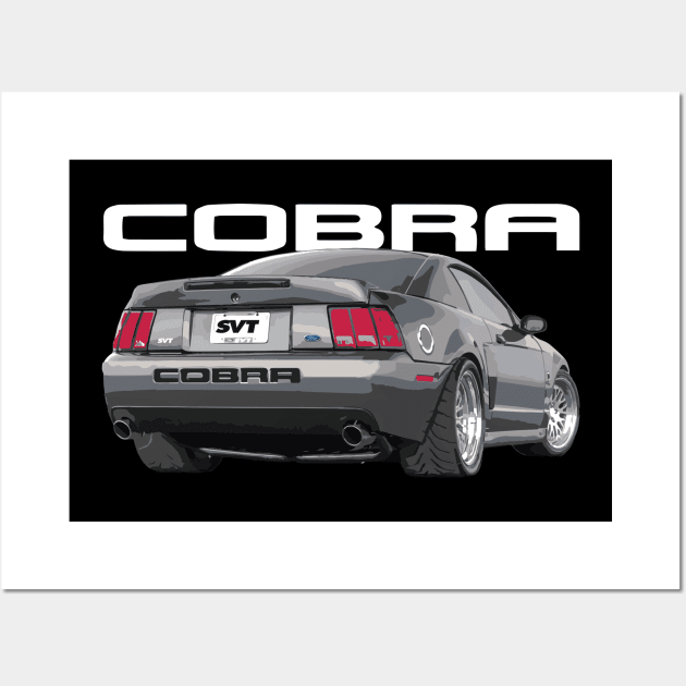 SVT Cobra Mustang Wall Art by cowtown_cowboy